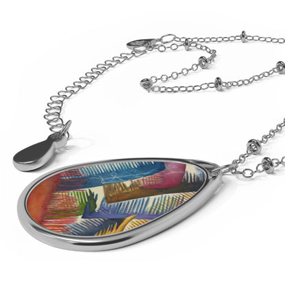 "Combs" by Pam Brown | Pendant Necklace
