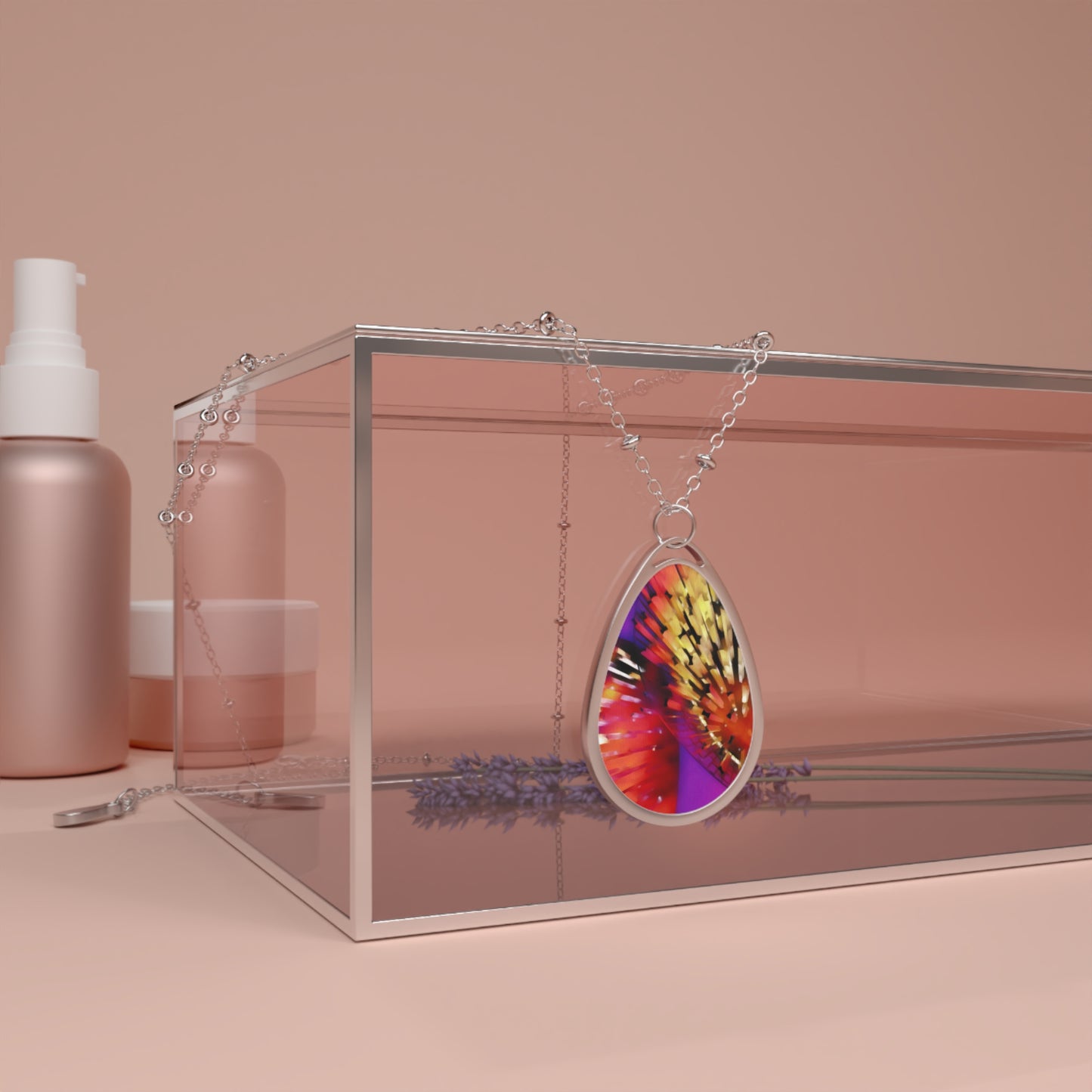 "Lit Up" by Brooke Lumbus | Pendant Necklace