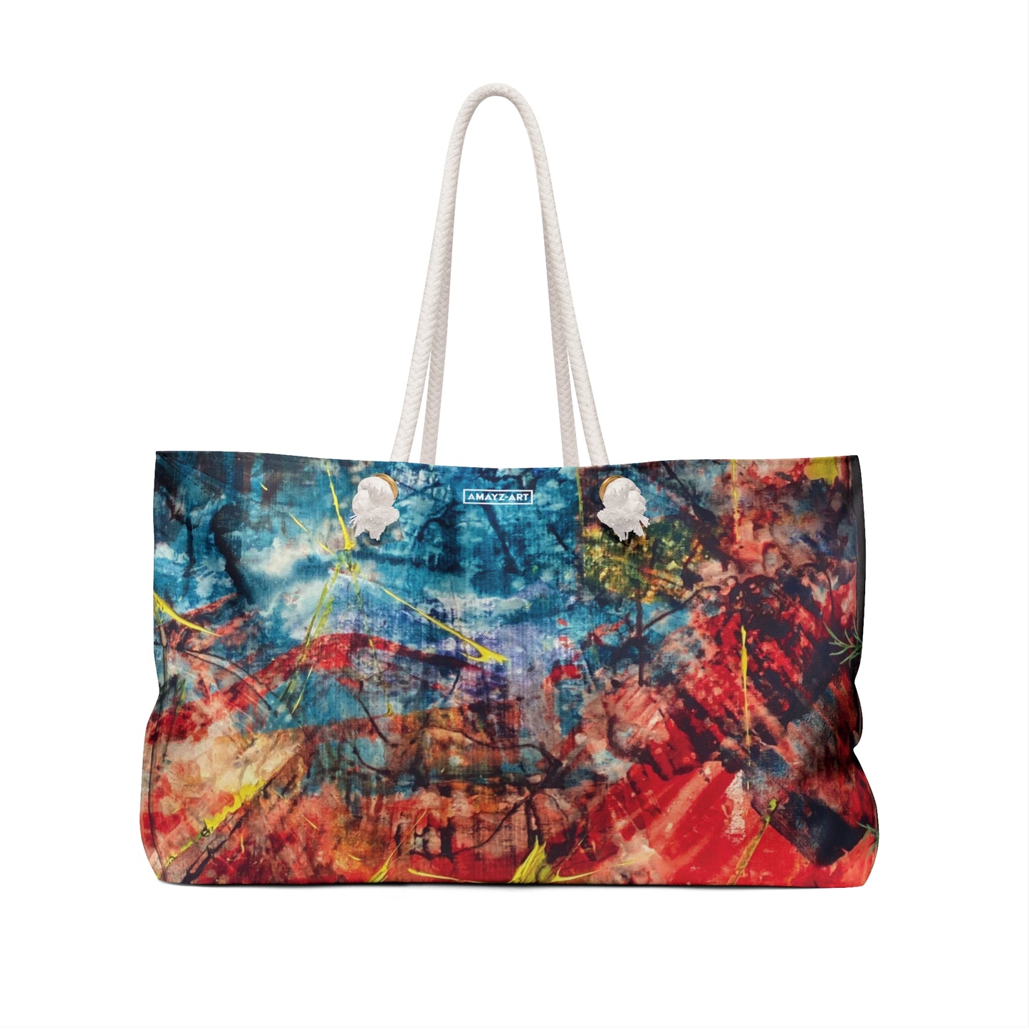 "Ocean Bluff" by Alex May | Weekender Tote