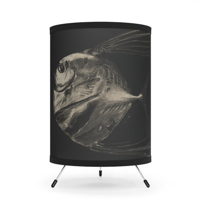 "So Long and Thanks For All The Fish" by Pam Brown | Tripod Lamp