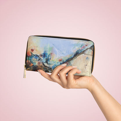 "Convergence" by Alex May | Zipper Wallet