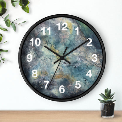 "Ocean's Edge" by Alex May, Wall Clock