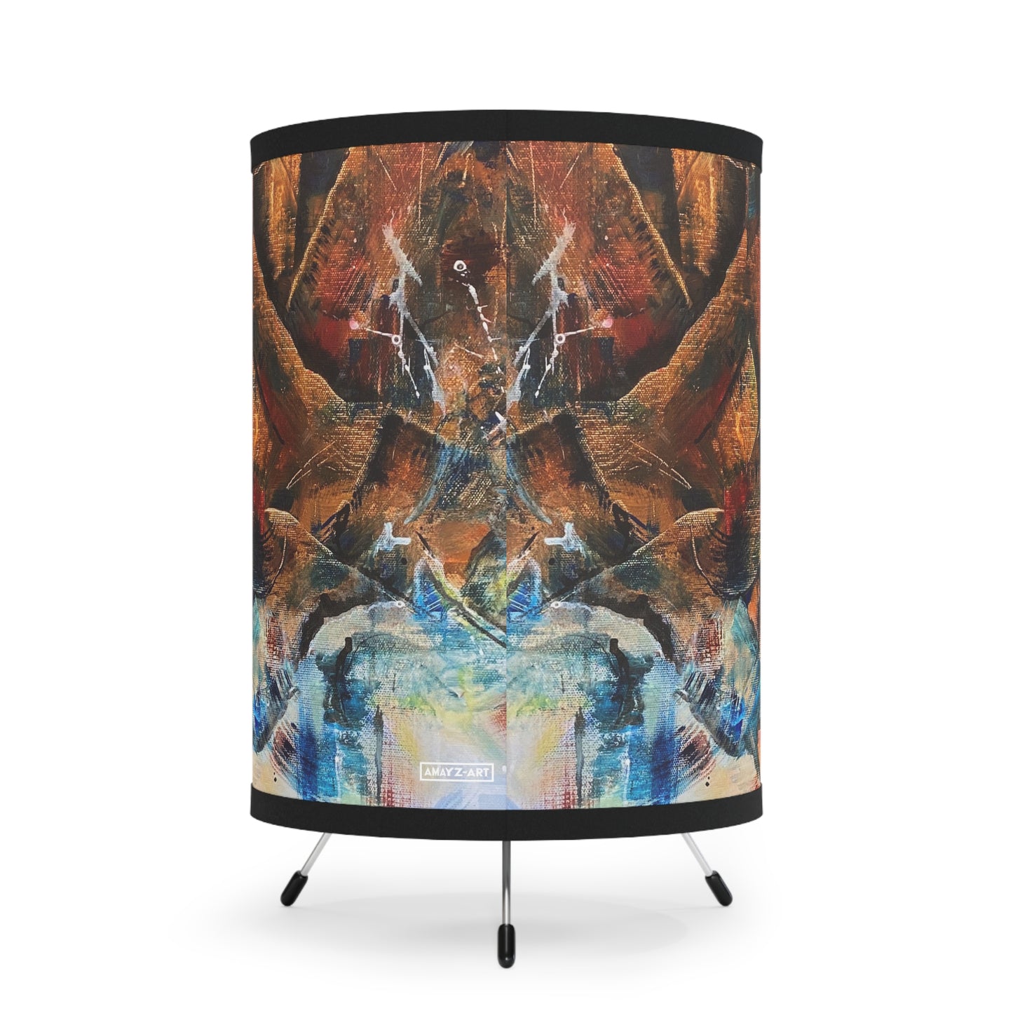 "Convergence" by Alex May | Tripod Lamp