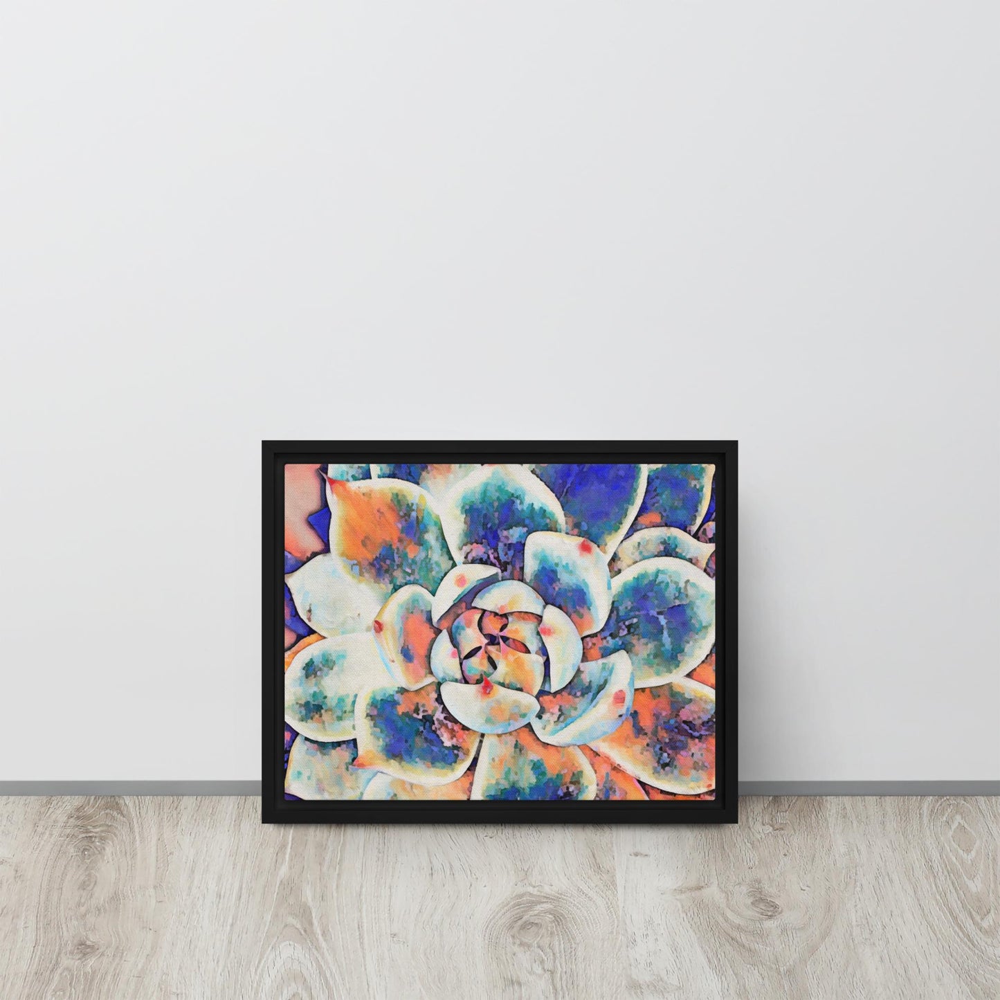 "Captured" by Brooke Lumbus | Framed Canvas Art Print