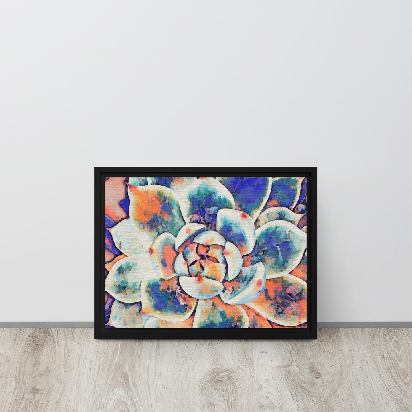 "Captured" by Brooke Lumbus | Framed Canvas Art Print