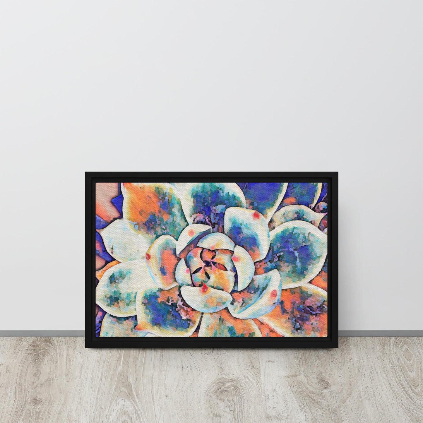 "Captured" by Brooke Lumbus | Framed Canvas Art Print