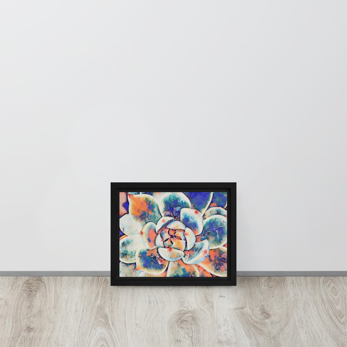 "Captured" by Brooke Lumbus | Framed Canvas Art Print