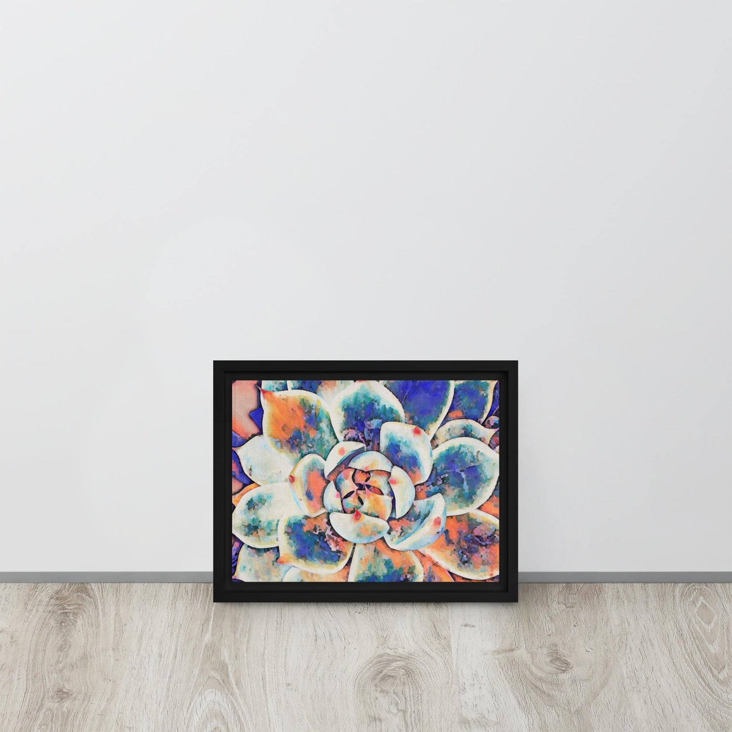 "Captured" by Brooke Lumbus | Framed Canvas Art Print